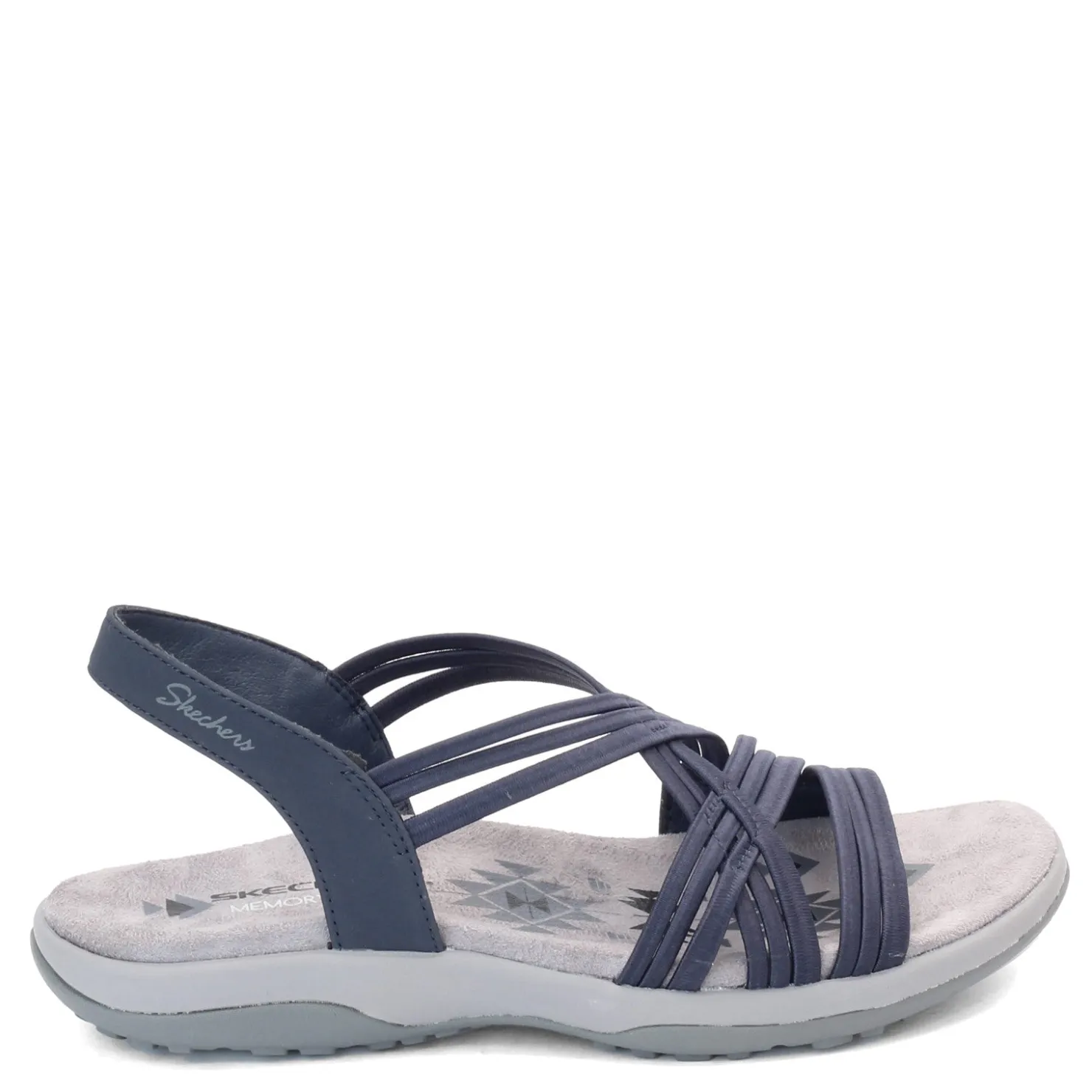 Women's , Reggae Slim - Simply Stretch Sandal|Skechers Outlet