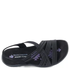 Women's , Reggae Slim - Simply Stretch Sandal|Skechers