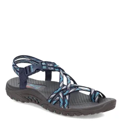 Women's , Reggae Strappy Sling Sandal|Skechers Outlet