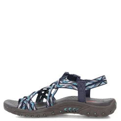 Women's , Reggae Strappy Sling Sandal|Skechers Outlet