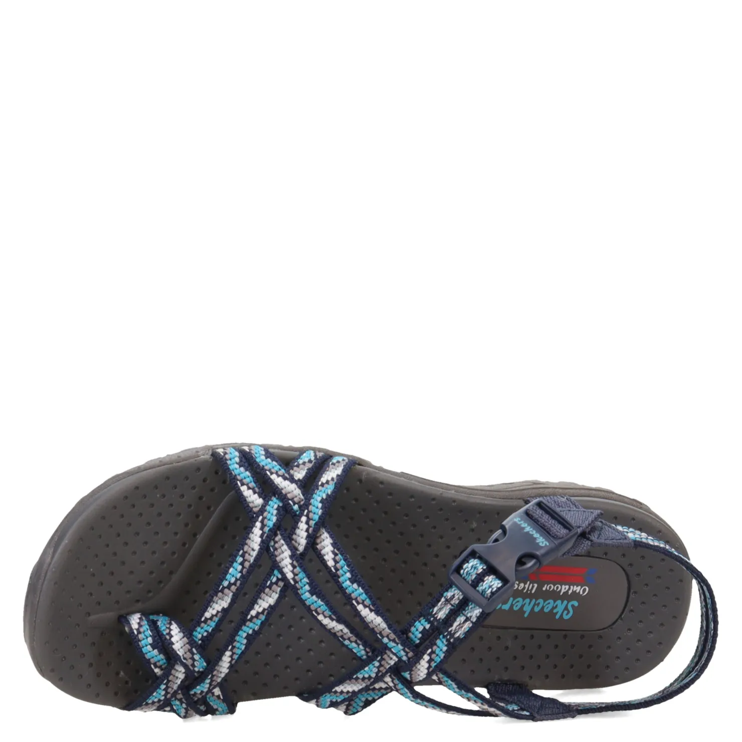 Women's , Reggae Strappy Sling Sandal|Skechers Outlet