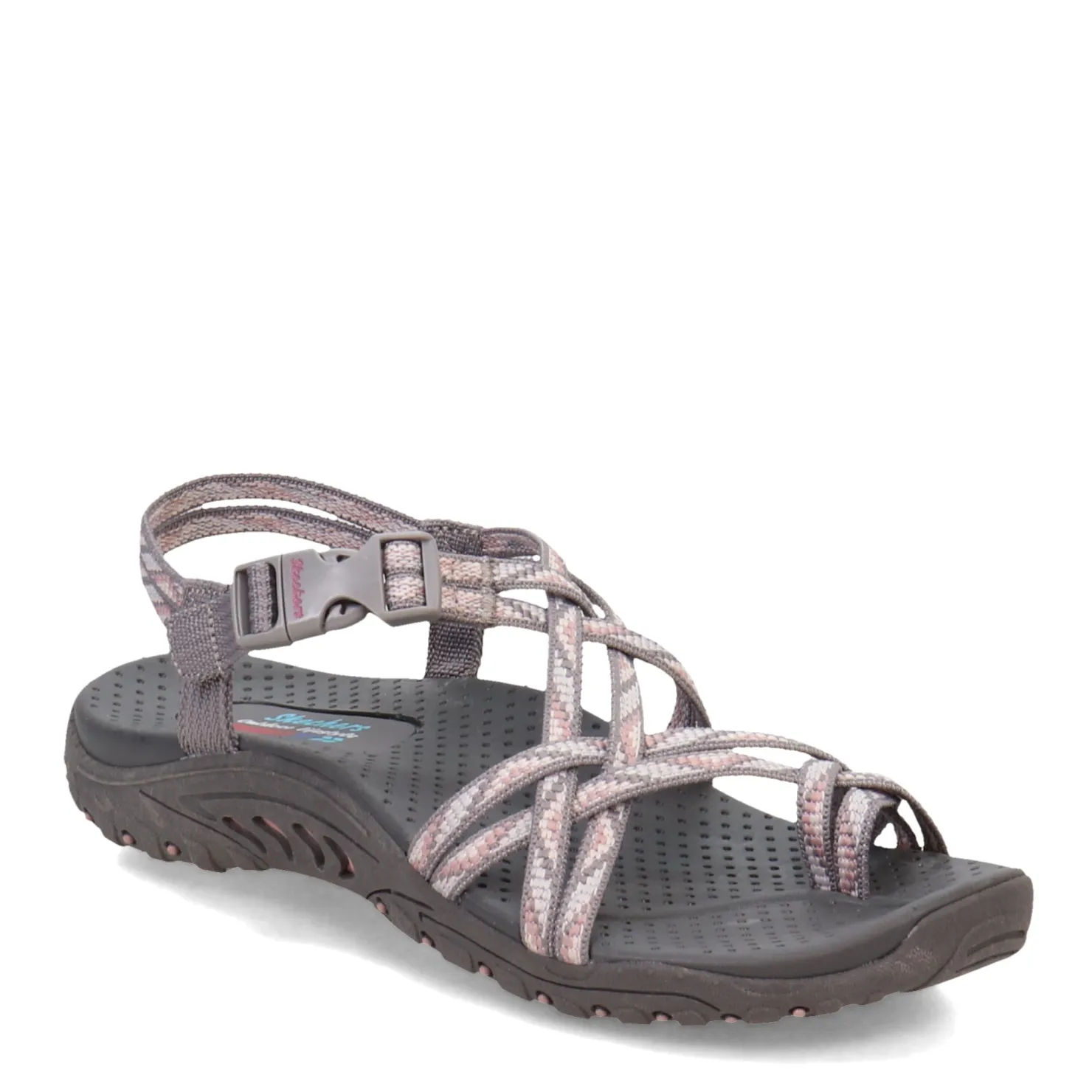 Women's , Reggae Strappy Sling Sandal|Skechers Discount