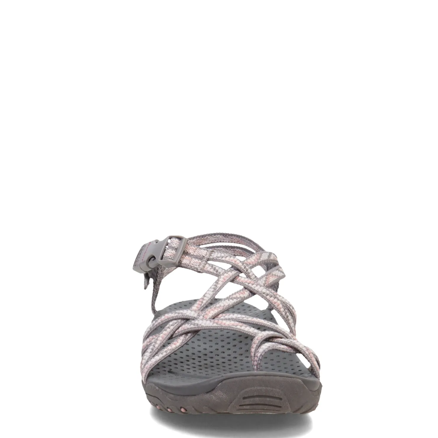 Outdoor & Hiking*Skechers Women's , Reggae Strappy Sling Sandal Gray