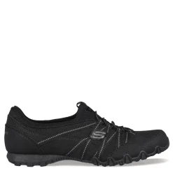 Fashion & Street*Skechers Women's , Relaxed Fit: Bikers Lite - Relive Sneaker - Wide Width Black