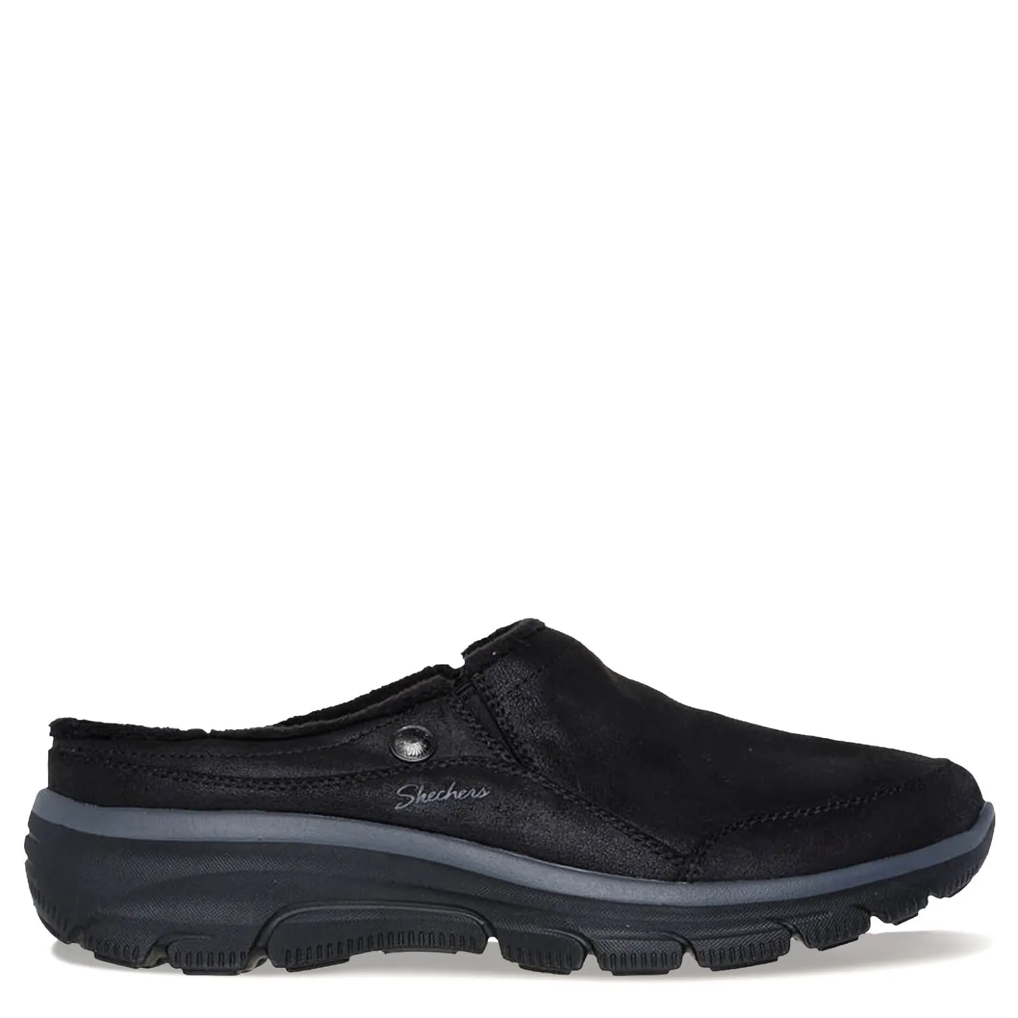 Women's , Relaxed Fit: Easy Going - Latte 2 Clog - Wide Width|Skechers Hot