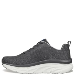 Walking*Skechers Women's , Relaxed Fit: D'Lux Walker - Daily Beauty Sneaker Charcoal