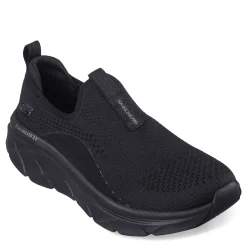 Walking*Skechers Women's , Relaxed Fit: D'Lux Walker 2.0 - Bold State Sneaker Black