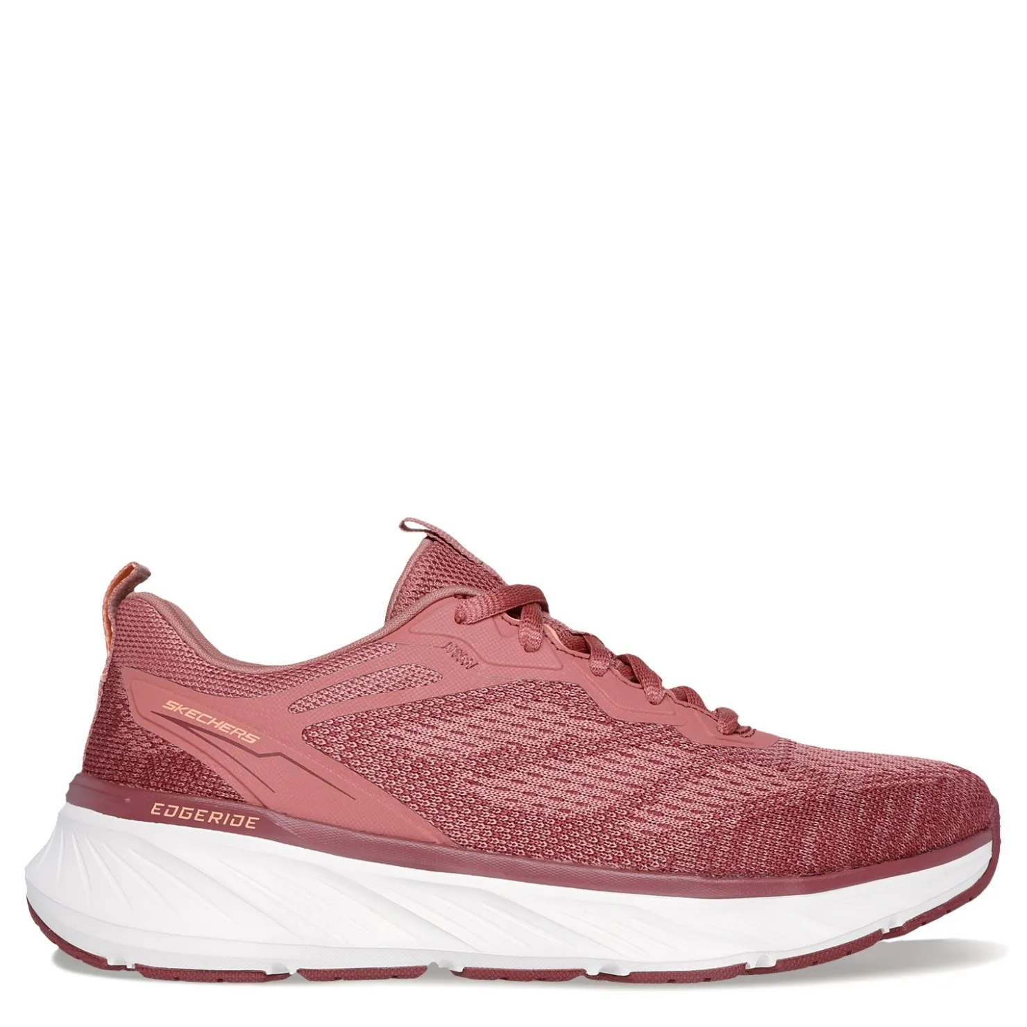 Walking*Skechers Women's , Relaxed Fit: Edgeride - Power Flow Sneaker Dark Mauve