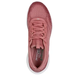 Walking*Skechers Women's , Relaxed Fit: Edgeride - Power Flow Sneaker Dark Mauve