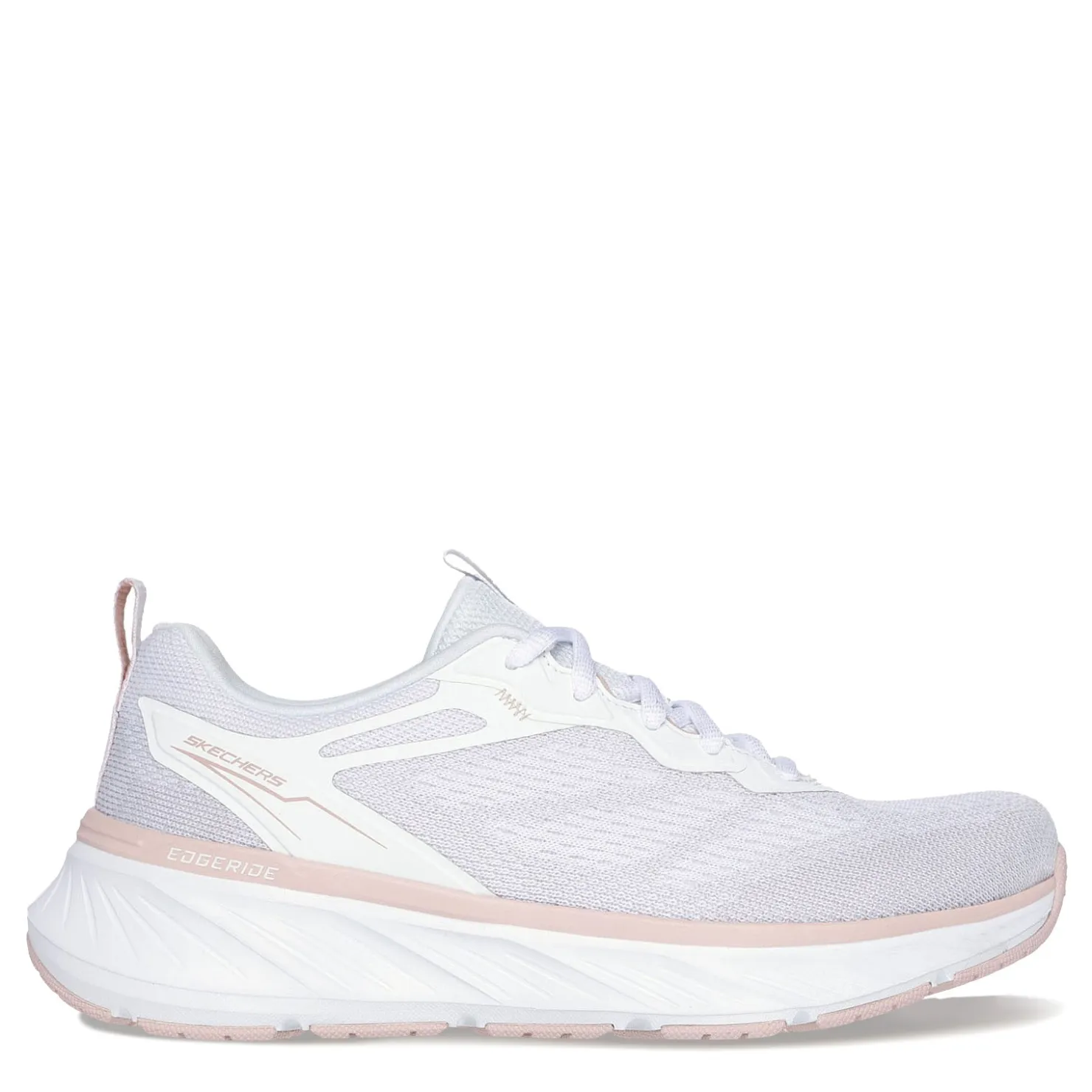Walking*Skechers Women's , Relaxed Fit: Edgeride - Power Flow Sneaker White/Natural