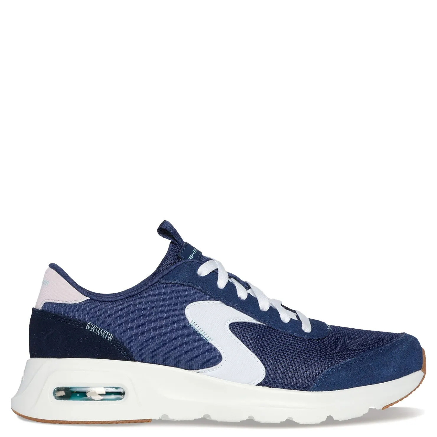 Walking*Skechers Women's , Skech-Air Court - Air Wave Sneaker Navy