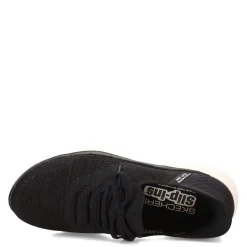 Walking*Skechers Women's , Slip-ins: GO WALK 6 - Lovely Day Sneaker Black / White