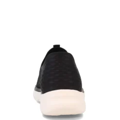 Walking*Skechers Women's , Slip-ins: GO WALK 6 - Fabulous View Sneaker Black/Lavender