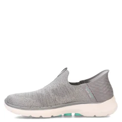 Walking*Skechers Women's , Slip-ins: GO WALK 6 - Fabulous View Sneaker Grey