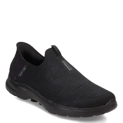 Walking*Skechers Women's , Slip-ins: GO WALK 6 - Fabulous View Sneaker - Wide Width Black