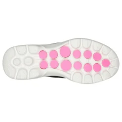 Walking*Skechers Women's , Slip-ins: GO WALK 6 - Vivid Idea Walking Shoe Black Pink