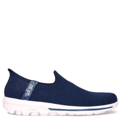 Walking*Skechers Women's , Slip-ins: GO WALK Travel - Tahiti Sunset Sneaker Navy