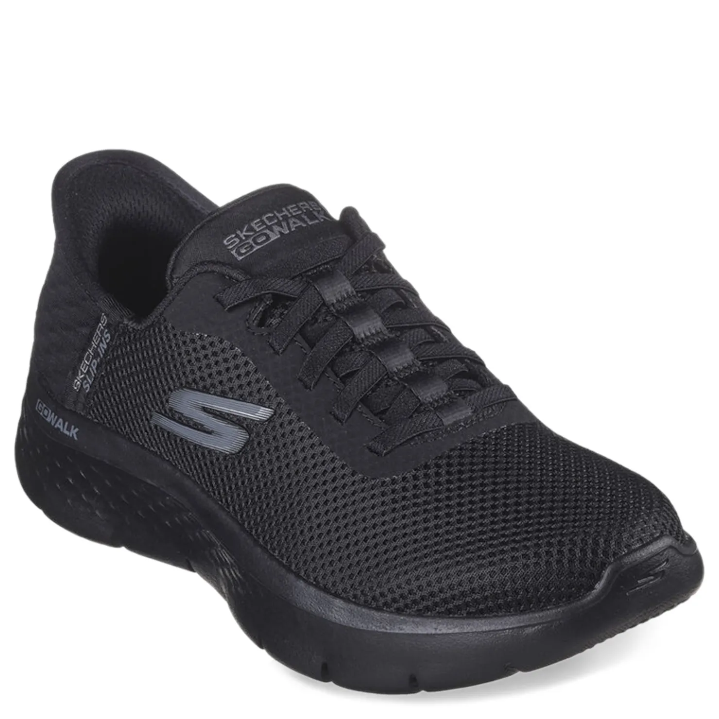 Walking*Skechers Women's , Slip-ins: GO WALK Flex - Grand Entrance Sneaker Black