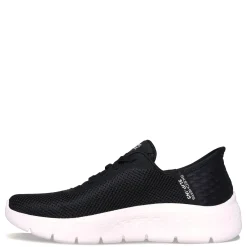 Walking*Skechers Women's , Slip-ins: GO WALK Flex - Grand Entrance Sneaker Black White