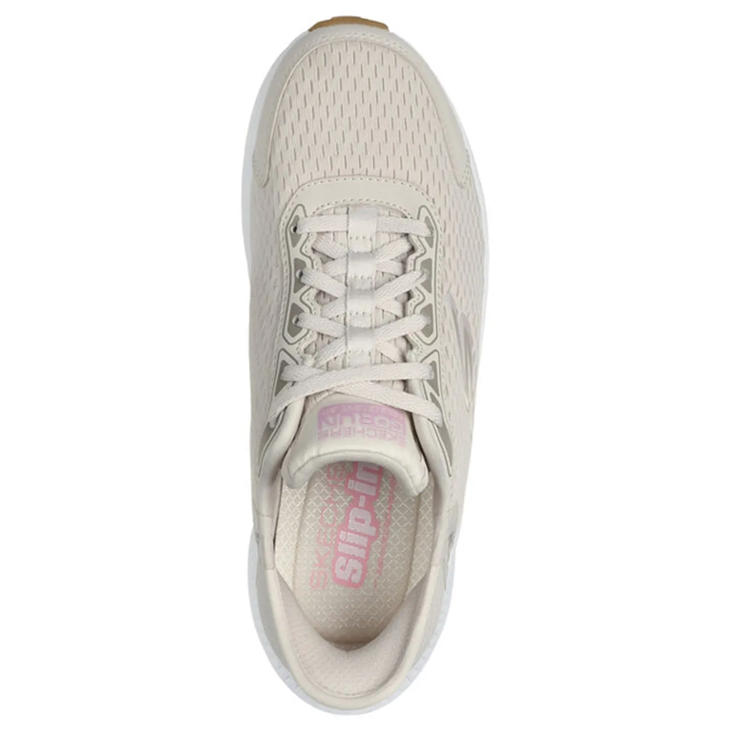 Running*Skechers Women's , Slip-ins GO RUN Consistent 2.0 Endure Sneaker Natural/Pink