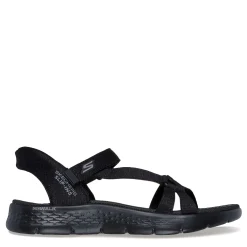 Outdoor & Hiking*Skechers Women's Slip-Ins, GO WALK Flex - Illuminate Sandal Black/Black