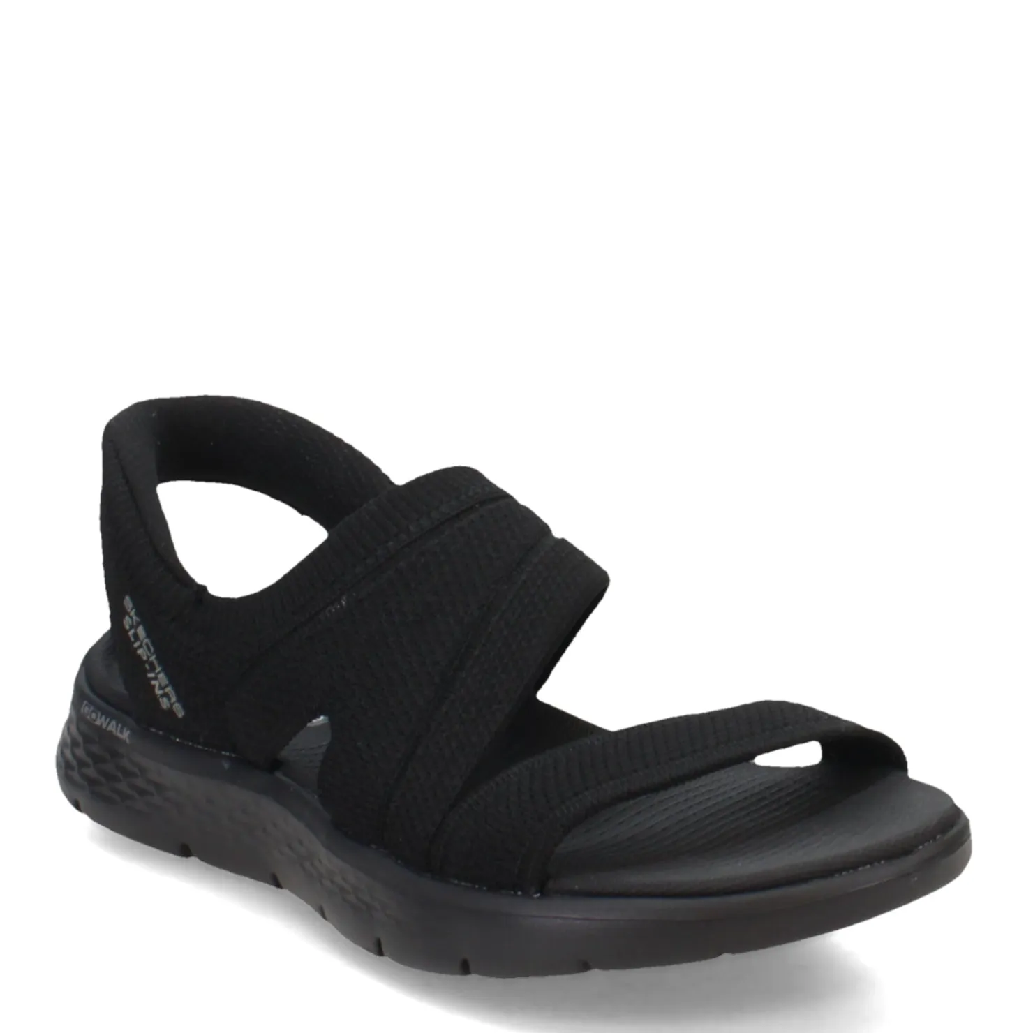 Outdoor & Hiking*Skechers Women's , Slip-ins: GO WALK Flex Sandal - Enticing Sandal Black/Black