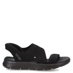 Outdoor & Hiking*Skechers Women's , Slip-ins: GO WALK Flex Sandal - Enticing Sandal Black/Black