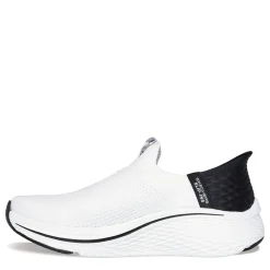 Walking*Skechers Women's Slip-Ins, Max Cushioning Elite 2.0 Walking Shoe White Black