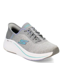 Running*Skechers Women's , Slip-ins: Max Cushioning Elite - Prevail Sneaker Gray/Blue