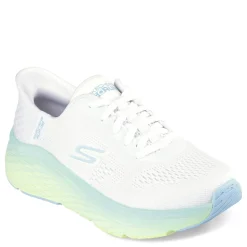 Running*Skechers Women's , Slip-ins: Max Cushioning Elite 2.0 Sneaker White/Blue