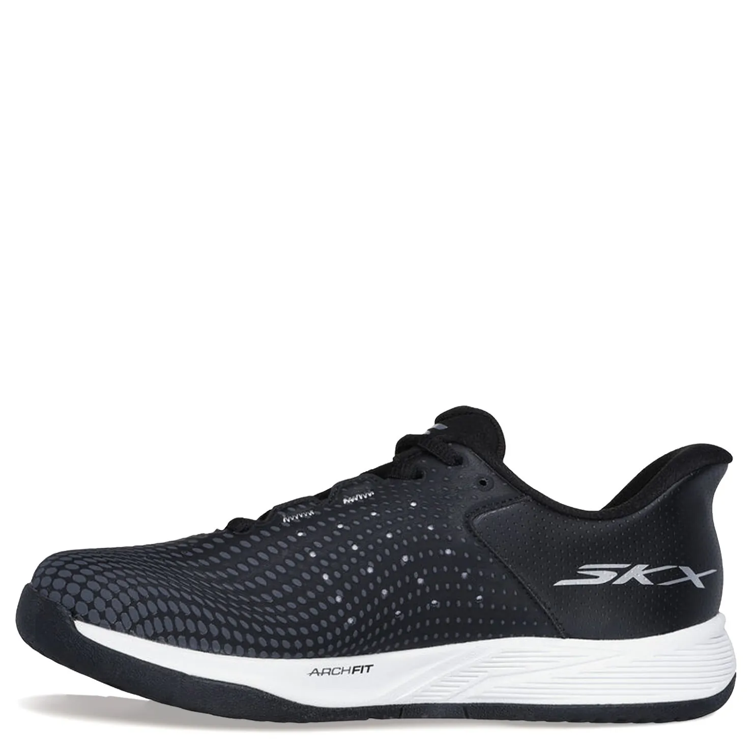Court*Skechers Women's , Slip-ins Relaxed Fit: Viper Court Reload Pickleball Shoe Black/White