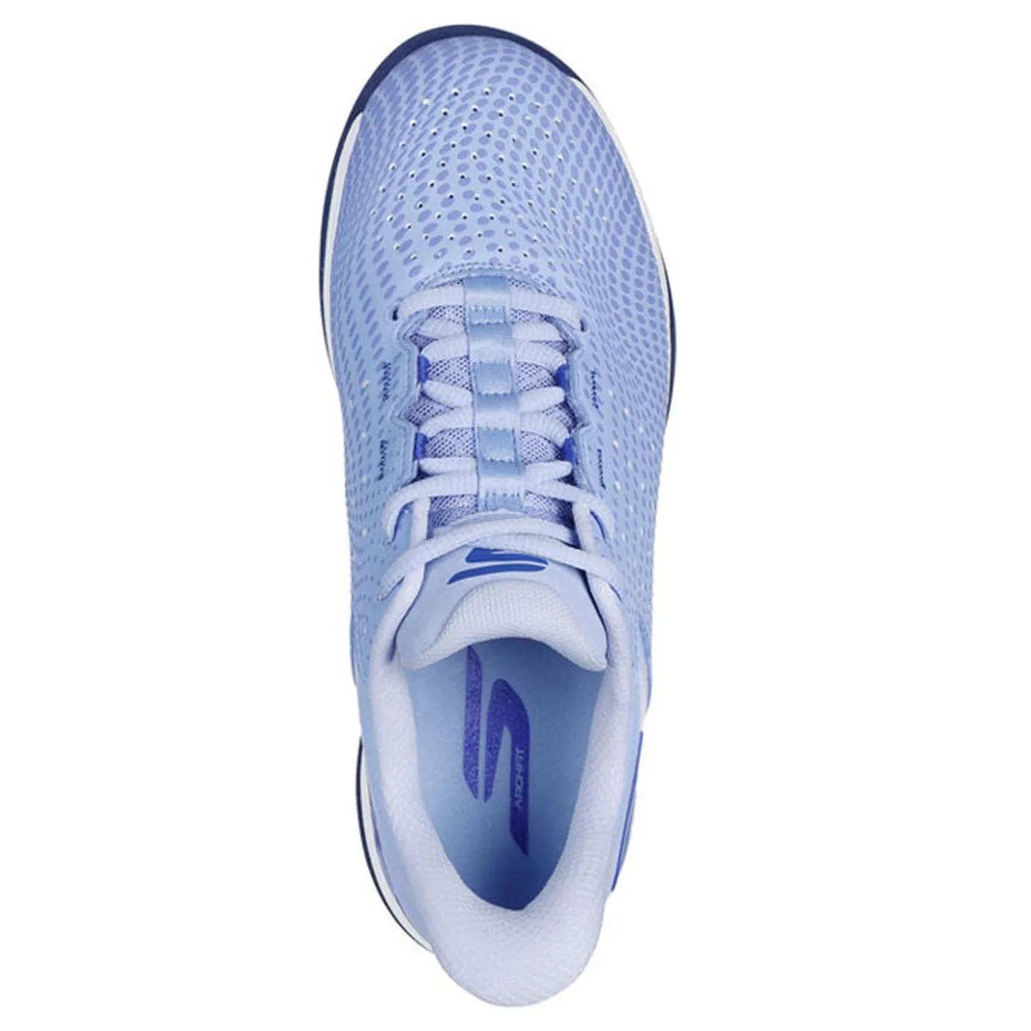 Court*Skechers Women's , Slip-ins Relaxed Fit: Viper Court Reload Pickleball Shoe Blue/White