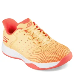 Court*Skechers Women's , Slip-ins Relaxed Fit: Viper Court Reload Pickleball Shoe Peach/Pink