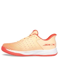 Court*Skechers Women's , Slip-ins Relaxed Fit: Viper Court Reload Pickleball Shoe Peach/Pink