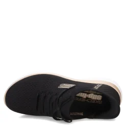 Fashion & Street*Skechers Women's , Slip-ins Summits - Girls Night Sneaker - Wide Width Black