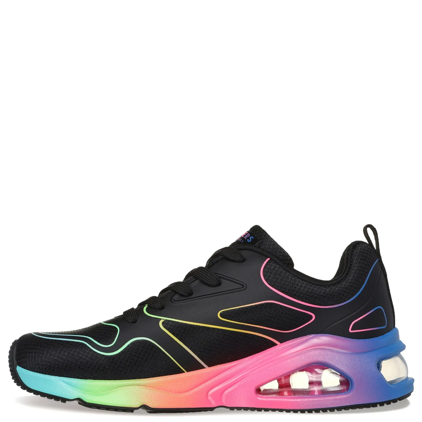 Women's Street, Tres-Air Uno - Rainbow Roads Sneaker|Skechers Hot
