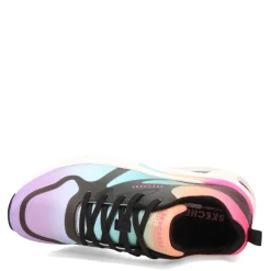 Fashion & Street*Skechers Women's Street, Tres-Air Uno - Hazey Sunset Sneaker Black Multi