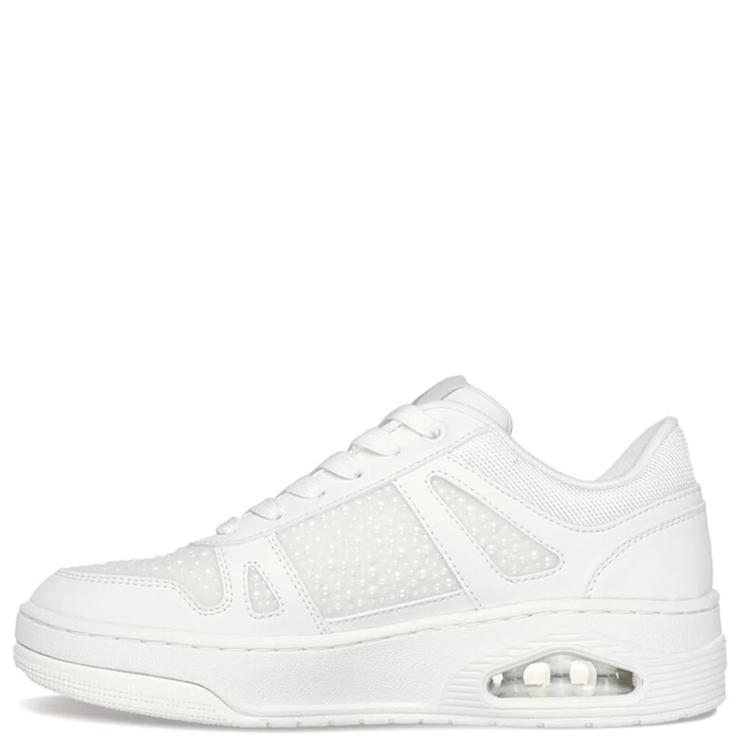 Women's Street, Uno Court - Opulent Pearls Sneaker|Skechers Online