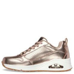 Fashion & Street*Skechers Women's Street, Uno â€“ Metallixs Sneaker Rose/Gold