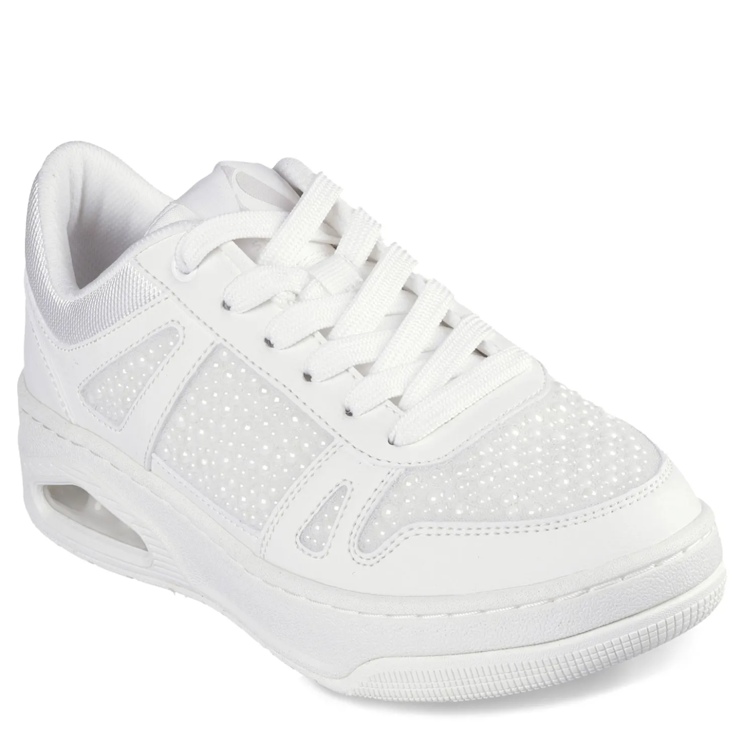 Fashion & Street*Skechers Women's Street, Uno Court - Opulent Pearls Sneaker White