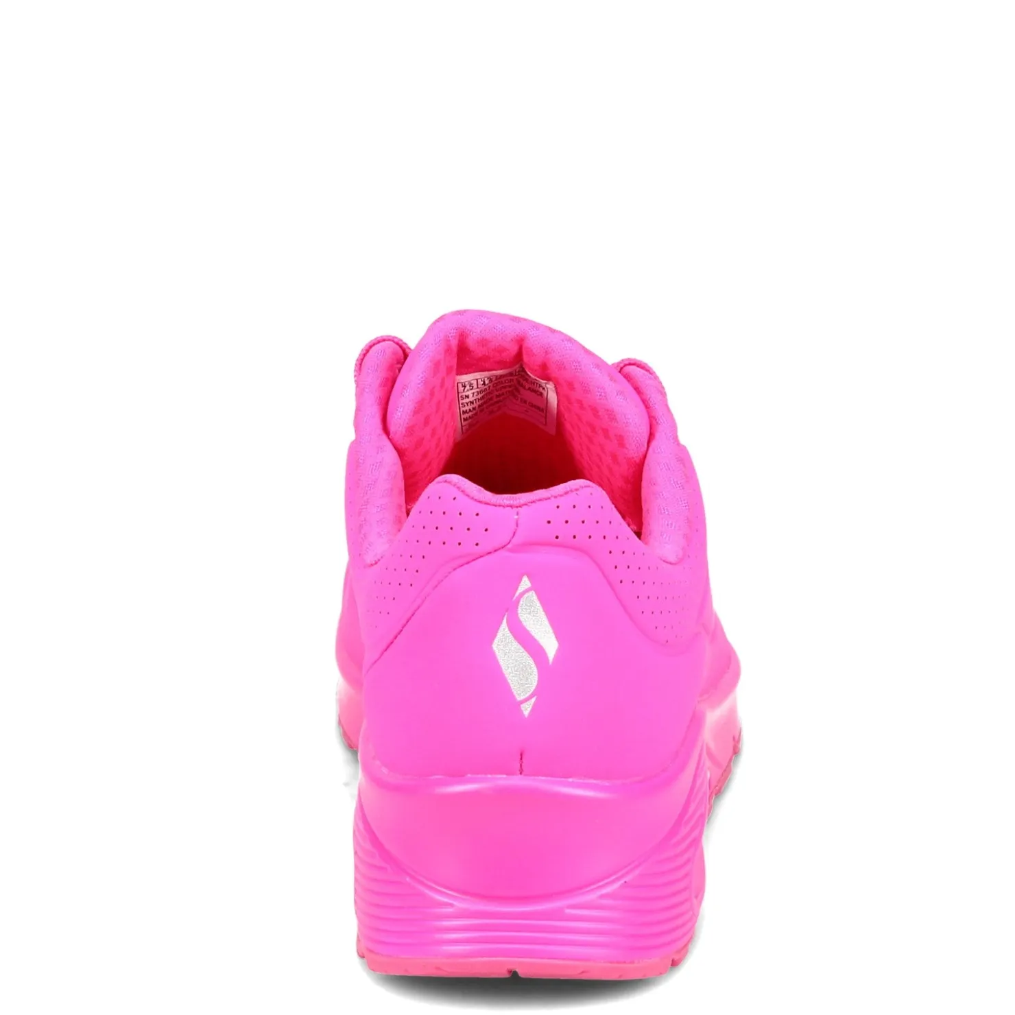 Fashion & Street*Skechers Women's Street, Uno - Neon Nights Sneaker Hot Pink