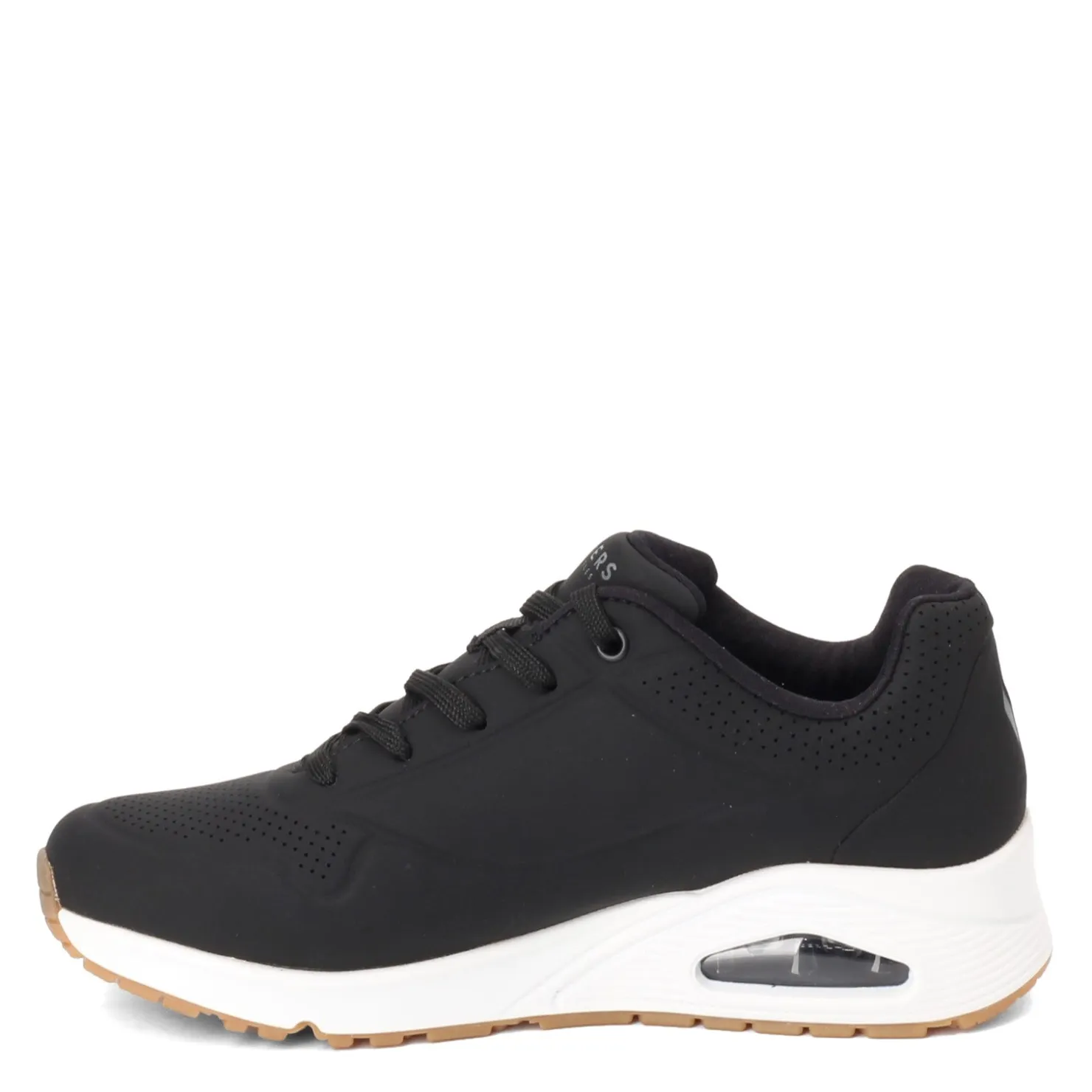 Fashion & Street*Skechers Women's Street, Uno - Stand on Air Sneaker Black/White