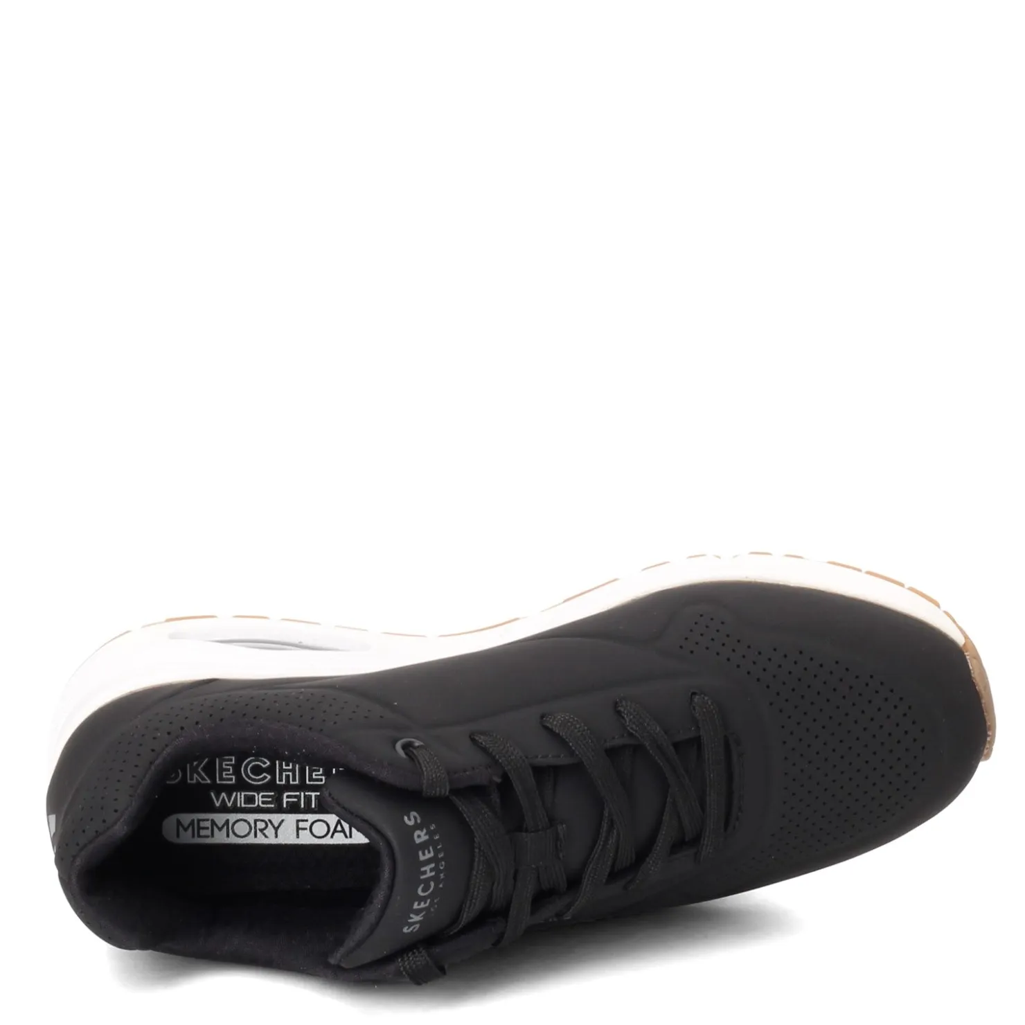 Fashion & Street*Skechers Women's Street, Uno - Stand on Air Sneaker Black/White