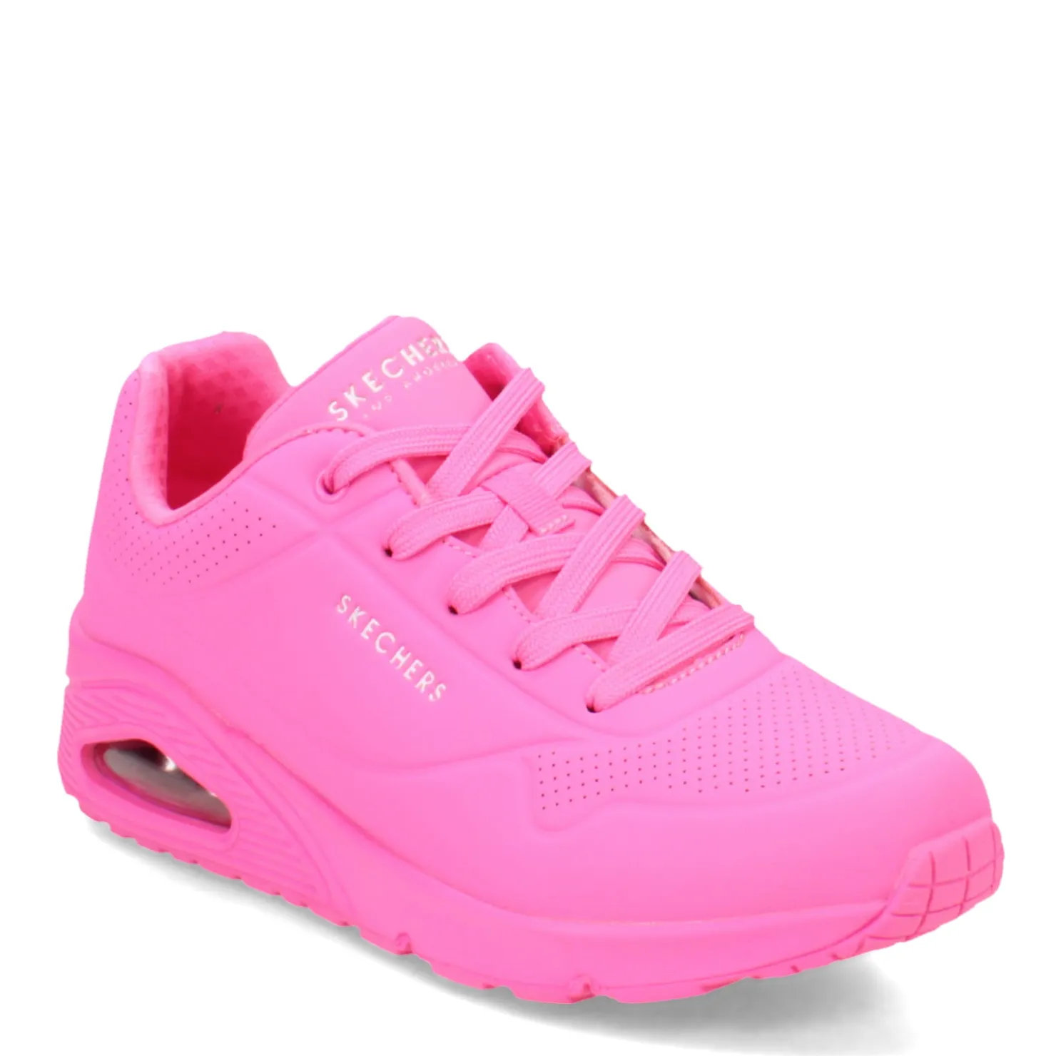 Fashion & Street*Skechers Women's Street, Uno - Stand on Air Sneaker Hot Pink