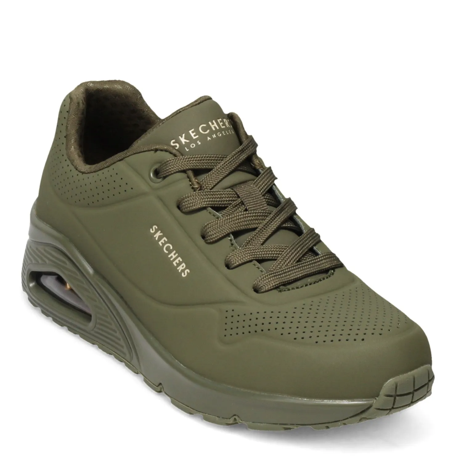 Fashion & Street*Skechers Women's Street, Uno - Stand on Air Sneaker Olive