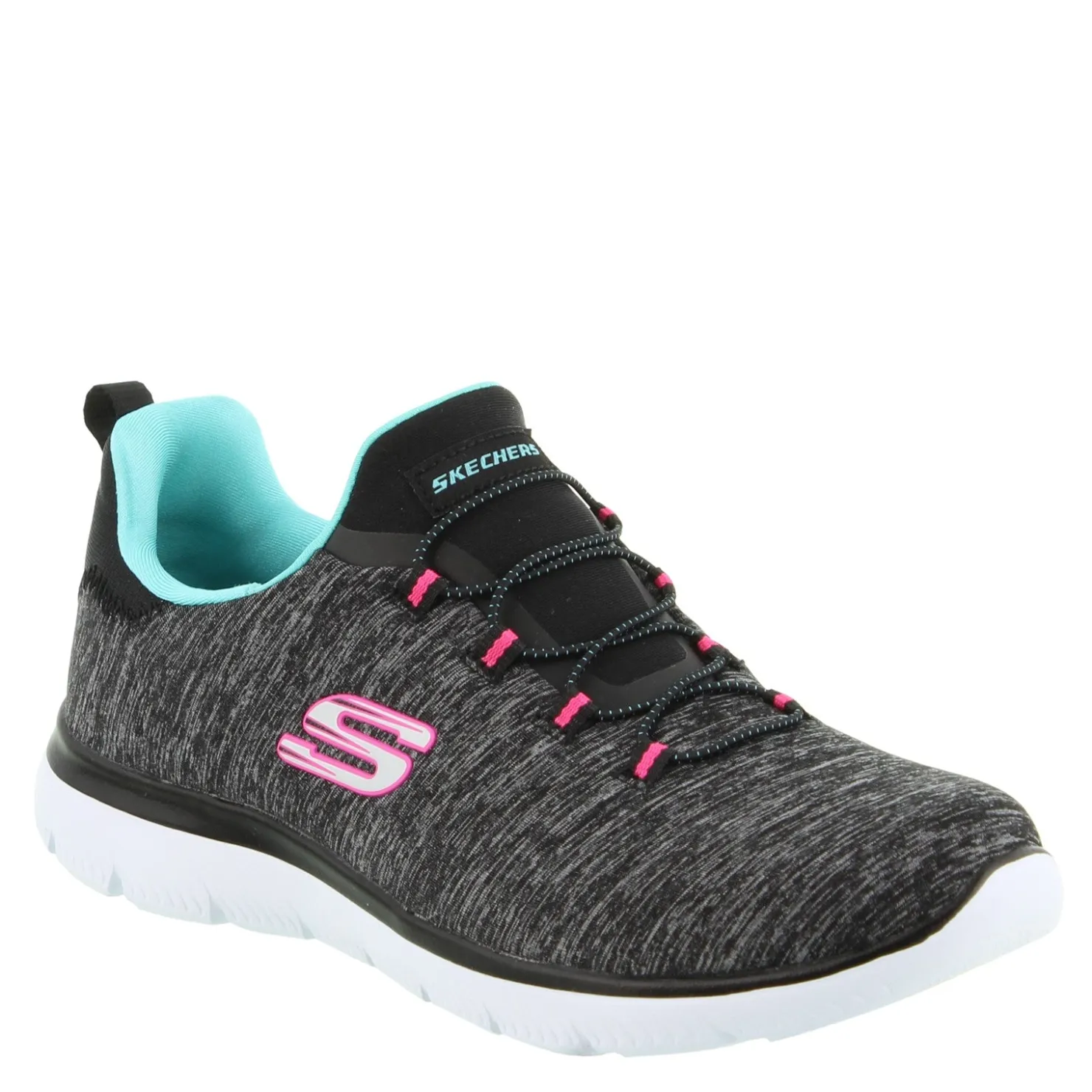 Walking*Skechers Women's , Summits - Quick Getaway Black