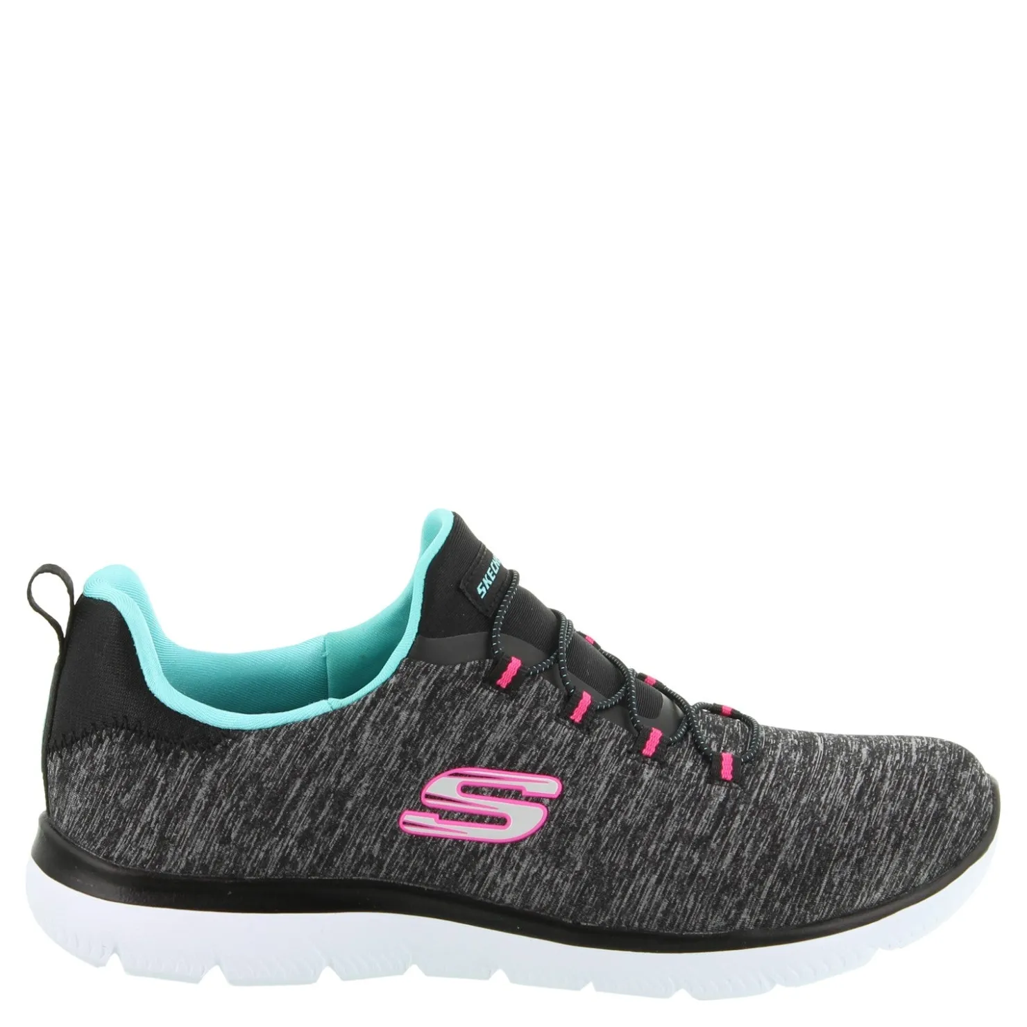 Walking*Skechers Women's , Summits - Quick Getaway Black