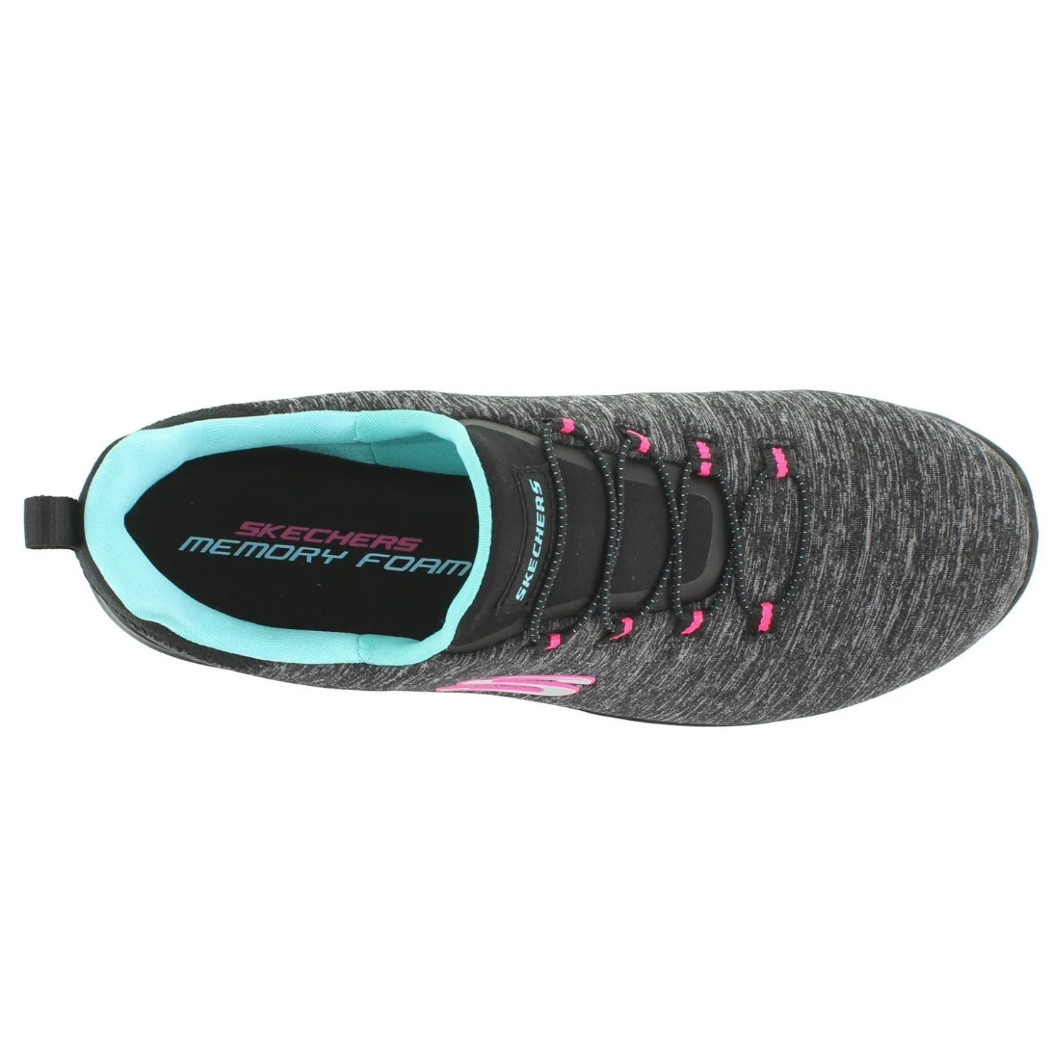 Walking*Skechers Women's , Summits - Quick Getaway Black
