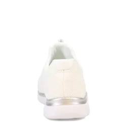 Walking*Skechers Women's , Summits - Cool Classic Sneaker White Silver