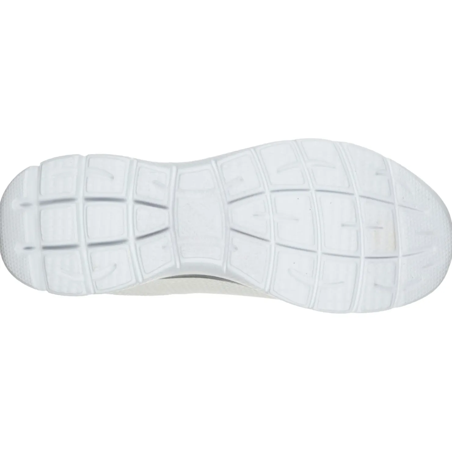 Walking*Skechers Women's , Summits - Cool Classic Sneaker - Wide Width White Silver